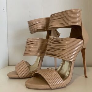 Leather Straped Heels